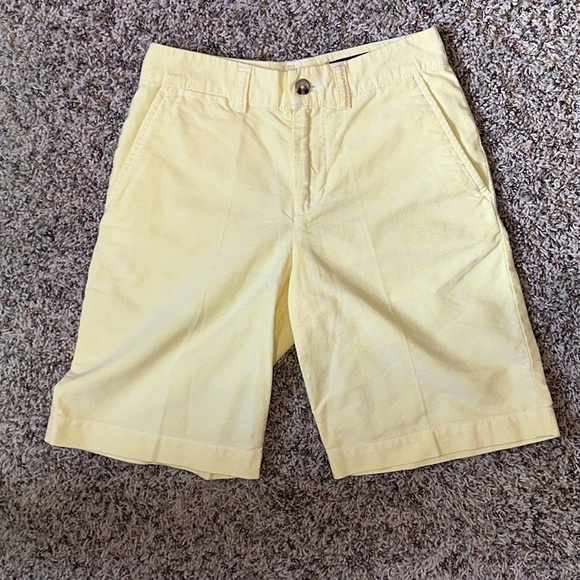 Boys/Kids Vintage Polo by Ralph Lauren Yellow Khaki Shorts Size 10 - Picture 7 of 7